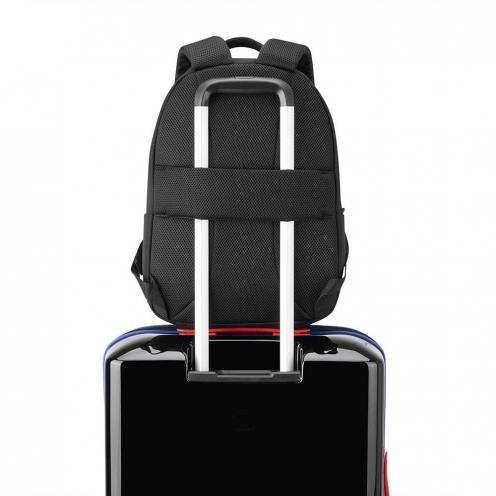 خرید کوله پشتی دلسی فابریکا راند بنتون رنگ مشکی چمدان ایران - FABRICA ROUND BACKPACK DELSEY PARIS 376661000 chamedaniran 6